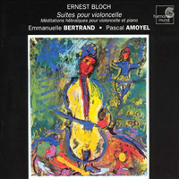 Bertrand, Emmanuelle - Bloch: Cello Solo Suites, Works for Cello & Piano 