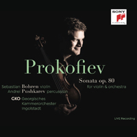 Bohren, Sebastian - Prokofiev: Violin Sonata No. 1 f moll, Op. 80 (Arr. for Violin, Percussion and String Orchestra) [Live] (feat. Georgisches Kammerorchester Ingolstadt)