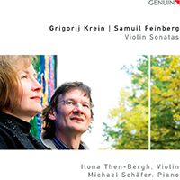 Then-Bergh, Ilona - Krein & Feinberg: Violin Sonatas (feat. Michael Schafer)