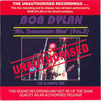 Bob Dylan - Mr. Tambourine Man Vol.3  (Live In Europe)