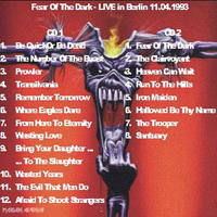 Iron Maiden - 1993.04.11 - Berlin, Germany: CD 2
