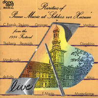 Various Artists [Classical] - Rarities Of Piano Music (Festival At Schloss Vor Husum, 1994) (CD 4)