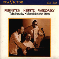Various Artists [Classical] - Heifetz, Rubinstein, Piatigorsky - Tchaikovsky's & Mendelson's Trios