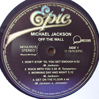 Michael Jackson - Off The Wall (Remastered 2009) [LP]