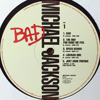 Michael Jackson - Bad (Remastered 2009) [LP]