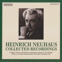 Heinrich Neuhaus - Collected Recordings (CD 4)