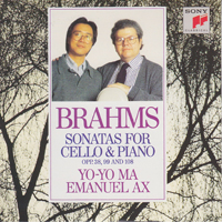 Yo-Yo Ma - Yo-Yo Ma: 30 Years Outside The Box (CD 40): Brahms: Sonatas for Cello and Piano