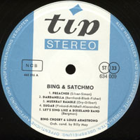 Bing Crosby - Bing Crosby, Louis Armstrong - Bing & Satchmo (LP)