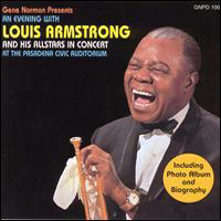Louis Armstrong - Evening with Louis Armstrong at Pasadena Civic Auditorium