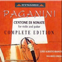 Niccolo Paganini - Paganini Nicolo - Centone Di Sonates For Violin And Guitar (CD 1)