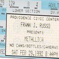 Metallica - 1992.02.29 - Providence Civic Center, Providence, RI (CD 1)