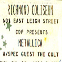 Metallica - 1992.03.31 - Richmond Coliseum, Richmond, VA (CD 1)