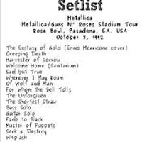 Metallica - 1992.10.03 - Rose Bowl - Pasadena, California (CD 2)