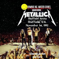 Metallica - 1992.11.01 - Sheffield Arena - Sheffield, England (CD 1)