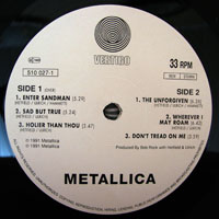 Metallica - Metallica (LP 1)
