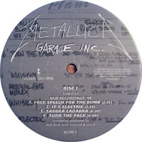 Metallica - Garage Inc. (LP 1)