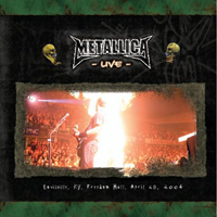 Metallica - Live, 2004; 04-28, Louisville, Ky