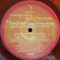 Louie Vega - Sunshine (Extended Length) (Split)