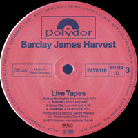 Barclay James Harvest - Live Tapes (LP 2)