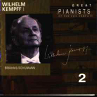 Wilhelm Kempff - Great Pianists Of The 20Th Century (Wilhelm Kempf) (CD 1)