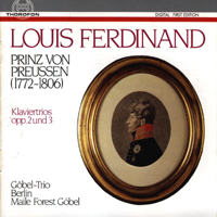 Gobel-Trio Berlin - Louis Ferdinand, Prinz von Preussen Klaviertrios opp. 2 und 3