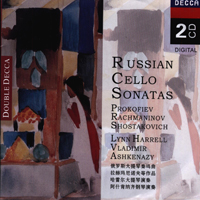 Vladimir Ashkenazy - Harrell & Ashkenazy Plays Russian Chello Sonates (CD 1)