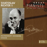 Sviatoslav Richter - Great Pianists Of The 20Th Century (Sviatoslav Richter III) (CD 1)
