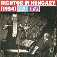 Sviatoslav Richter - Richter In Hungary (CD 1): 1954
