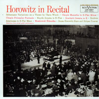Vladimir Horowitzz - The Complete Original Jacket Collection (CD 21: In Recital)