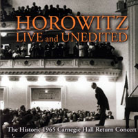 Vladimir Horowitzz - The Complete Original Jacket Collection (CD 65: Live and Unedited)