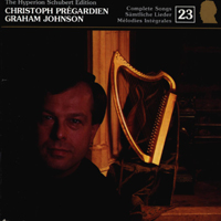 Christoph Pregardien - The Hyperion Schubert Edition 23  Christoph Pregardien, Graham Johnson