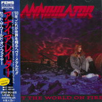 Annihilator - Set The World On Fire (Japan Edition)