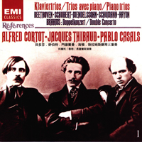 Alfred Cortot - Casals's Trio (Cortot, Thibaud, Casals): play Great Chamber Works (CD 3)