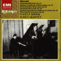 Rudolf Serkin - Rudolf Serkin & Bush Quartet - Brahms's Chamber Works (CD 2)