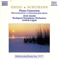 Jeno Jando - E. Grieg, R. Schumann - Piano Concertos