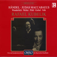 Rafael Kubelik - Handel - Judas Maccabaeus (CD 1)