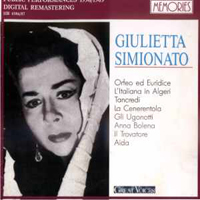 Giulietta Simionato - Giulietta Simionato - Great Voices (CD 2)