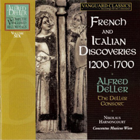Alfred Deller - The Complete Vanguard Recordings Vol. 6 - French And Italian Discoveries 1200-1700 (CD 6): Deller's Choice /Italian Songs
