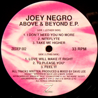 Joey Negro - Above & Beyond