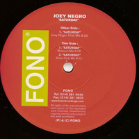 Joey Negro - Saturday