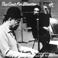 Duke Ellington - This One's For Blanton (split)