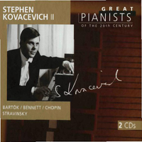 Stephen Kovacevich - Great Pianists Of The 20Th Century (Stephen Kovacevich II) (CD 1)