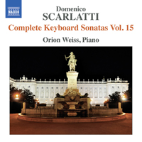 Weiss, Orion - Domrnico Scarlatti - Complete Keyboard Sonatas, Vol. 15