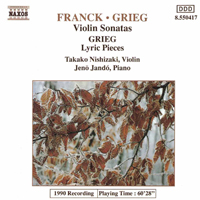 Nishizaki, Takako - C. Franck, E. Grieg - Violin Sonatas, Lyric Pieces