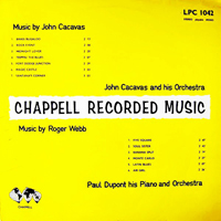 Roger Webb - Music by John Cacavas & Roger Webb (LP)