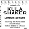 1999 1999.03.04 - Live at 100 Club, London
