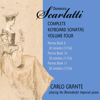 Grante, Carlo - D. Scarlatti - The Complete Keyboard Sonatas, Vol. 4 [CD 02: Parma, Book 9: Sonatas 1-21 (1754)]