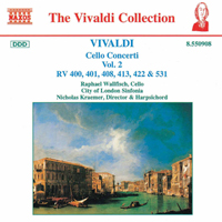 Raphael Wallfisch - Antonio Vivaldi - Cello Concerti, Vol. 2