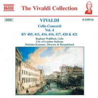 Raphael Wallfisch - Antonio Vivaldi - Cello Concerti, Vol. 4