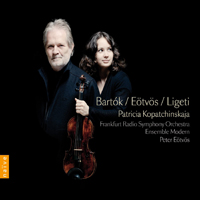 Kopatchinskaja, Patricia - Bartok, Eotvos, Ligeti: Violin Concertos (with. Frankfurt Radio Symphony Orchestra, Peter Eotvos) (CD 1)